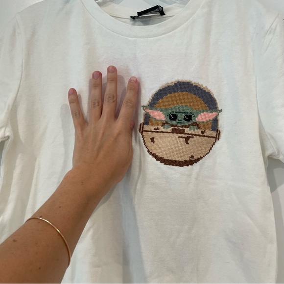 Star Wars Mandalorian Yoda cotton tshirt from Zara - Picture 10 of 10
